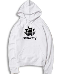 Schwifty Head Adidas Parody Hoodie