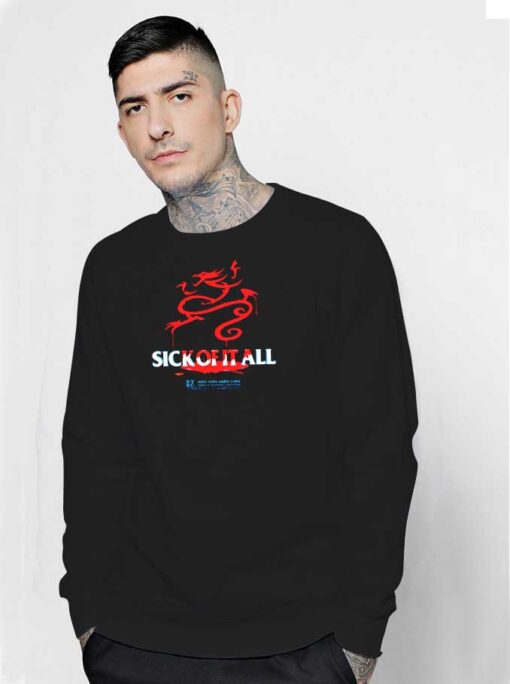 Sick Of It All Blood Dragon Sweatshirt