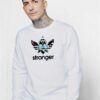 Stranger Things Demogorgon Adidas Inspired Sweatshirt