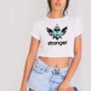 Stranger Things Demogorgon Adidas Inspired Crop Top Shirt