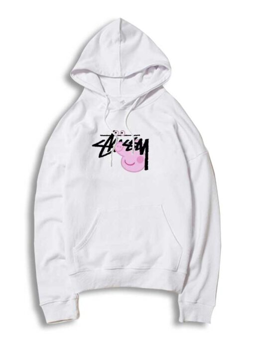 Stussy Band X Peppa Pig Eyes Hoodie