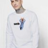 Suede Animal Nitrate Pig Head Sweatshirt