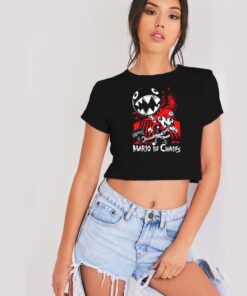 Super Mario Bro in the Chains Crop Top Shirt