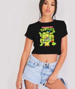 Teenage Mutant Ninja Turtles Classic Crop Top Shirt