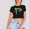 The Cardigans Super Extra Gravity Girl Crop Top Shirt