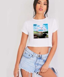 The Chemical Brothers Neo Geography Sky Crop Top Shirt