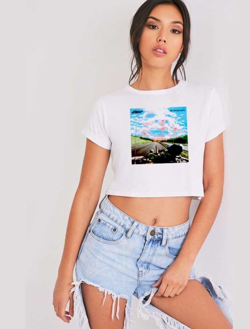 The Chemical Brothers Neo Geography Sky Crop Top Shirt