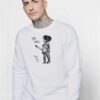 The Cure Boys Dont Cry Doodle Sweatshirt