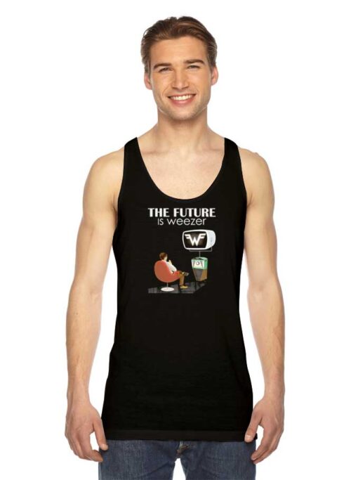 The Future Is Weezer Band Retro Tank Top