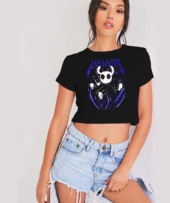 The Hollow Knight Ghost Crop Top Shirt