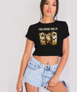 The Mars Volta Sound Heartbeat Crop Top Shirt