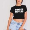 The Office Dunder Mifflin Paper Company Crop Top Shirt