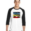 The Police Synchronicity Song Band Raglan Tee