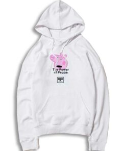 The Power Of Peppa Pig Head Hoodie