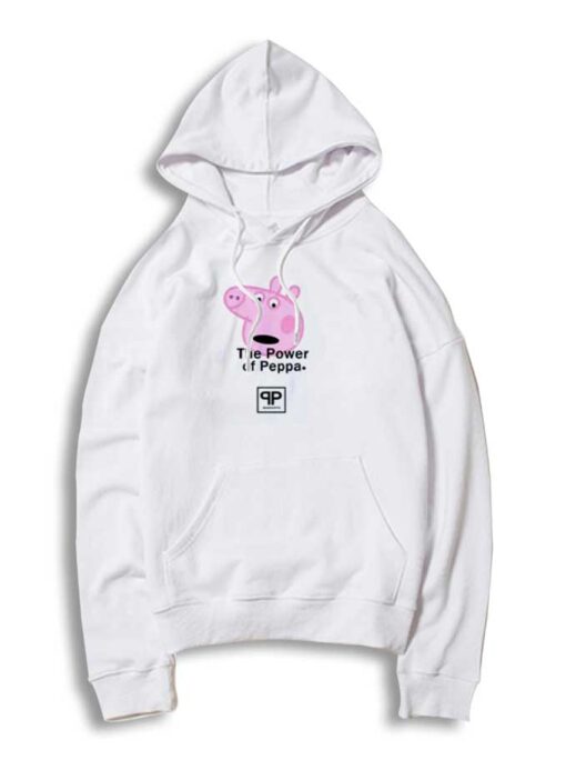 The Power Of Peppa Pig Head Hoodie