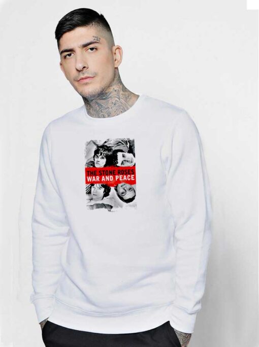 The Stone Roses War And Peace Cover Sweatshirt