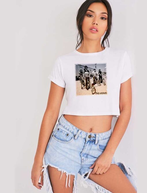 The Verve Drive You Home Bike Crop Top Shirt