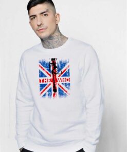 The Who Microphone British Band Sweatshirt