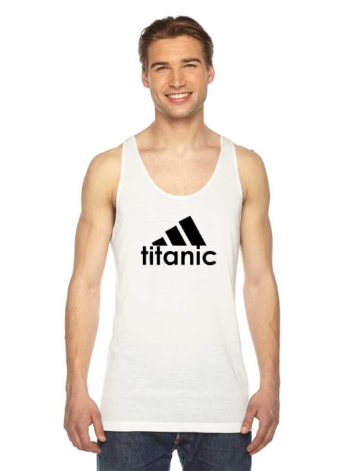 Titanic Classic Adidas Parody Tank Top