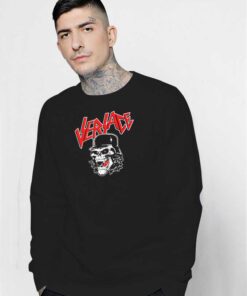 Versace Slayer Fang Skull Sweatshirt