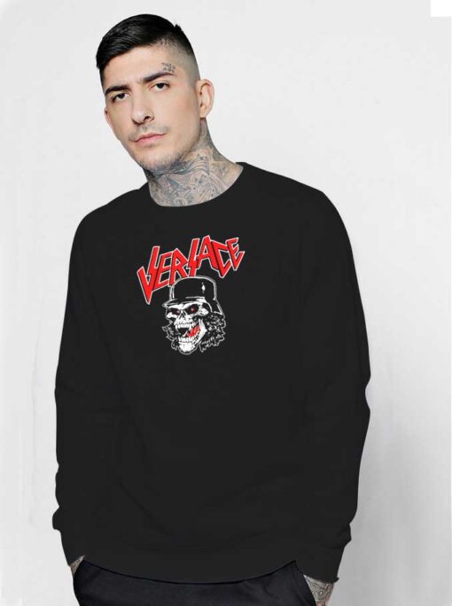 Versace Slayer Fang Skull Sweatshirt