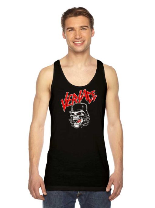 Versace Slayer Fang Skull Tank Top