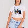 Vintage Slowdive Car Band Crop Top Shirt