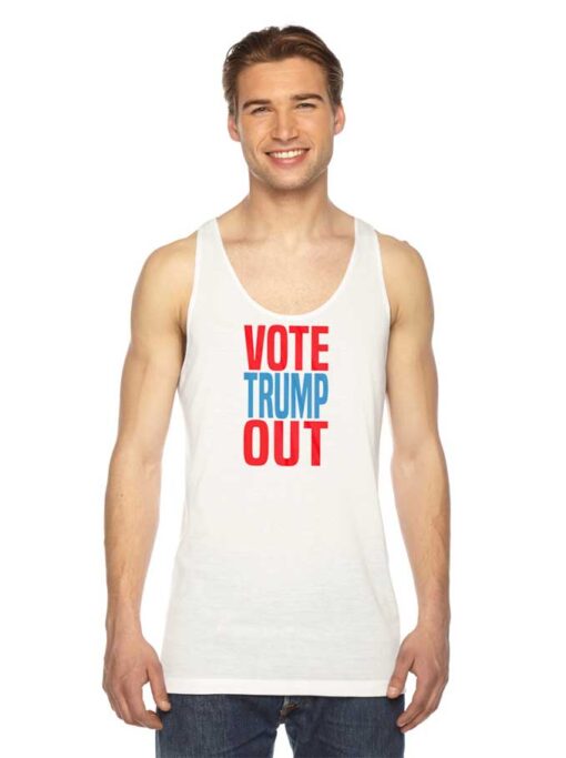 Vote Trump Out United States Election Tank Top