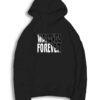 Wakanda Forever Black White RIP Hoodie