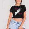 Wish You Were Here Pink Floyd Futuristic Crop Top Shirt