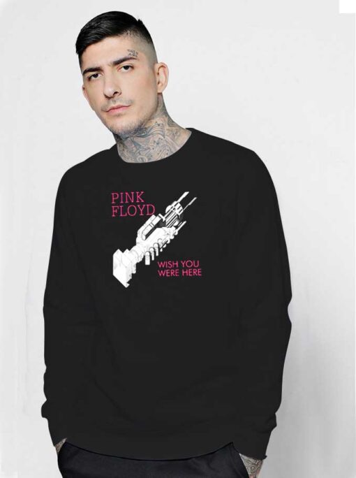 Wish You Were Here Pink Floyd Futuristic Sweatshirt