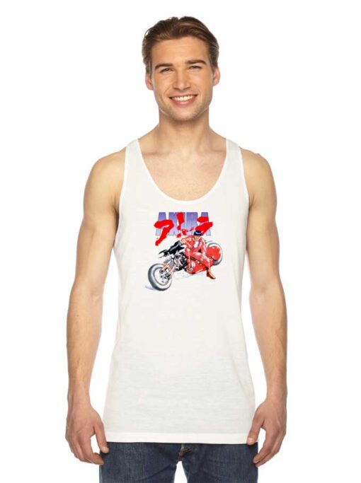 Akira Kaneda Japanese Anime Racer Tank Top