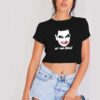 Am I Look Serious Halloween Mister Bean Crop Top Shirt