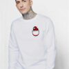 Among Us Red Impostor Pocket Style Sweatshirt