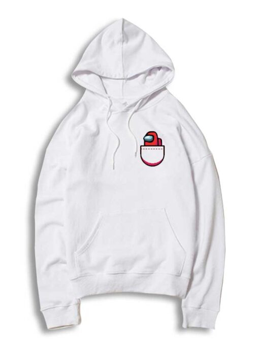 Among Us Red Impostor Pocket Style Hoodie