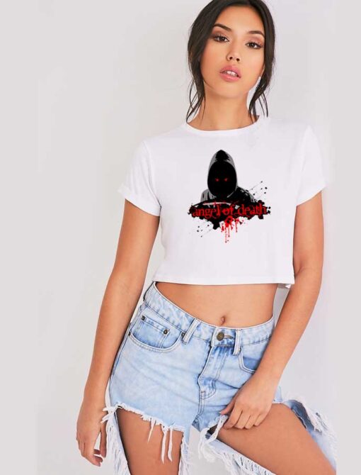 Angel Of Death Hoodie Halloween Day Crop Top Shirt