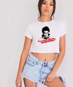 Anything Can Happen on Halloween Movie Crop Top Shirt