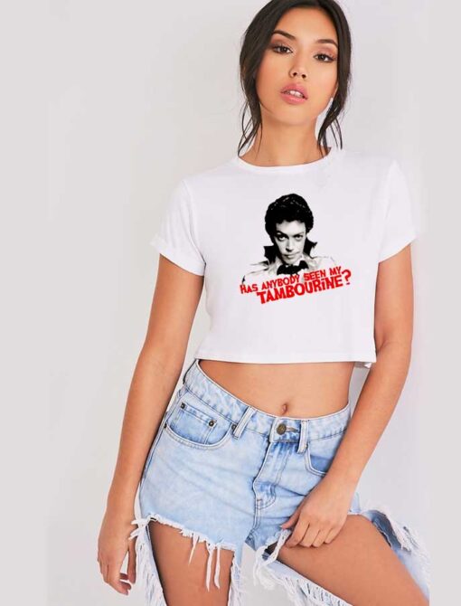 Anything Can Happen on Halloween Movie Crop Top Shirt