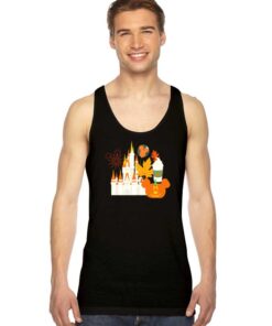 Autumn Kingdom Disney Castle Halloween Tank Top