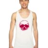 Back Of Skeleton Skull Halloween Tank Top