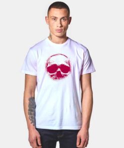 Back Of Skeleton Skull Halloween T Shirt