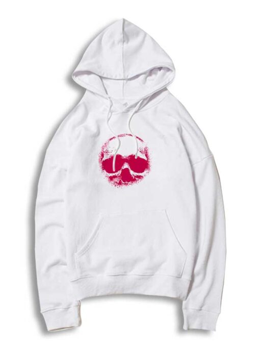 Back Of Skeleton Skull Halloween Hoodie