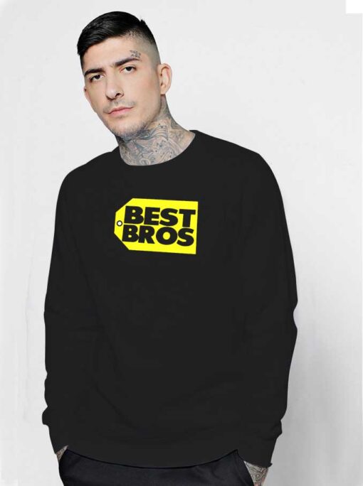 Best Bros Brother Price Tag Sweatshirt