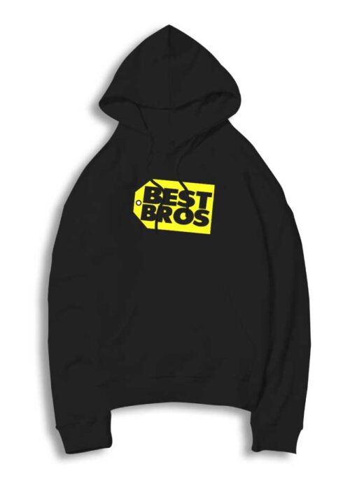 Best Bros Brother Price Tag Hoodie