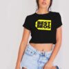 Best Bros Brother Price Tag Crop Top Shirt