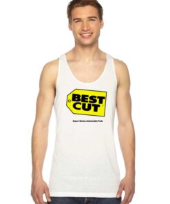 Best Cut Expert Barber Price Tag Tank Top