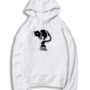 Black Cat Ink Bottle Art Hoodie