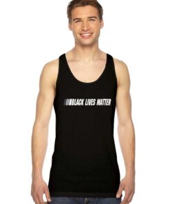 Black Lives Matter Nascar Logo Tank Top