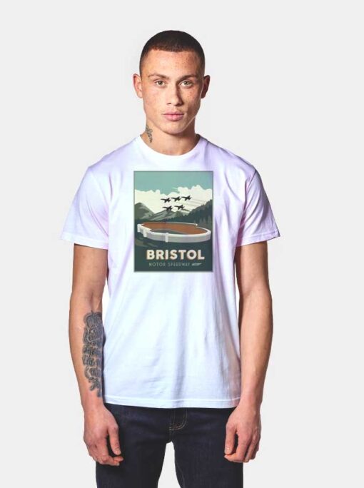 Bristol Motor Speedway Jet Nascar T Shirt