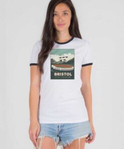 Bristol Motor Speedway Jet Nascar Ringer Tee